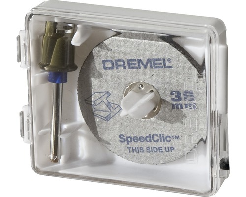 Dremel Speedclic Zubehörsatz in transparenter Box