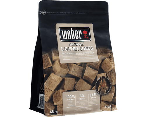 Packung Weber Anzündwürfel, natürliche Anzünder