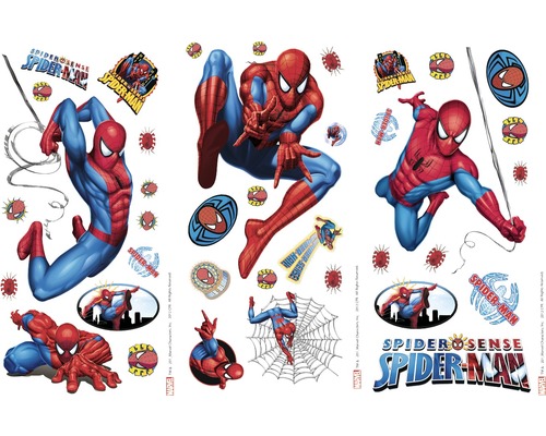Spiderman Wandtattoo Set