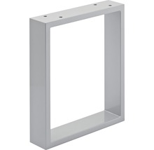 Tischbein aus Metall in U-Form mit Befestigungslöchern
