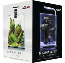 Aquael Shrimp Set 20 Day and Night Aquarium Set Verpackung