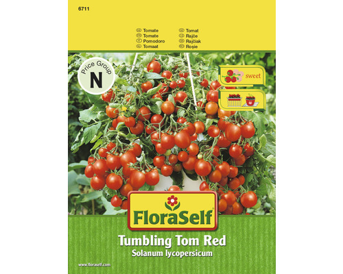 Tomate 'Tumbling Tom Red' FloraSelf samenfestes Saatgut Gemüsesamen