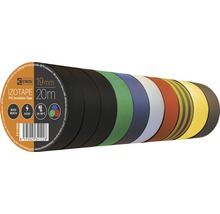 Mehrfarbiges Isolierband aus PVC von Emos, 19 mm x 20 m