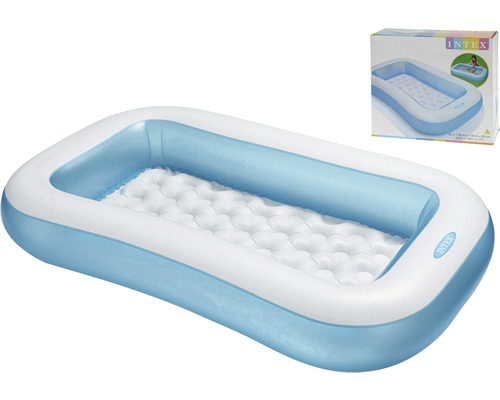 Intex Planschbecken mit Luftboden und Verpackung