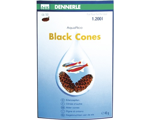 Dennerle Black Cones - Erlenzapfen
