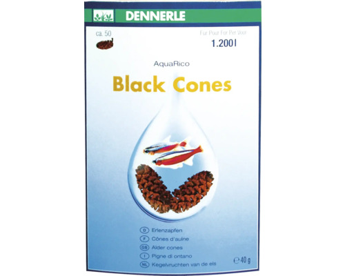 Dennerle Black Cones - Erlenzapfen Dennerle Black Cones - Erlenzapfen