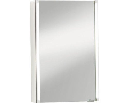 LED-Spiegelschrank Fackelmann LED-Line 1-türig 42,5x67x16,5 cm weiß Spiegelschrank mit Beleuchtung für das Badezimmer