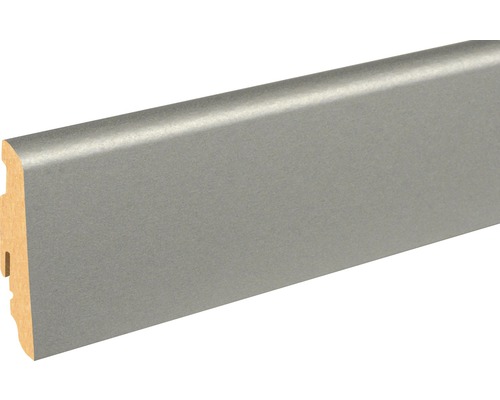 Sockelleiste FU60L Aluminium Color 19x58x2400 mm Sockelleiste FU60L Aluminium Color 19x58x2400 mm