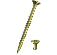JD Plus Universalschraube Spanplattenschraube Senkkopf m. I-Stern 5,0x100 mm galv.verzinkt gelb chromatiert, 200 Stück-thumb-0 JD Plus Universalschraube Spanplattenschraube Senkkopf m. I-Stern 5,0x100 mm galv.verzinkt gelb chromatiert, 200 Stück-thumb-0