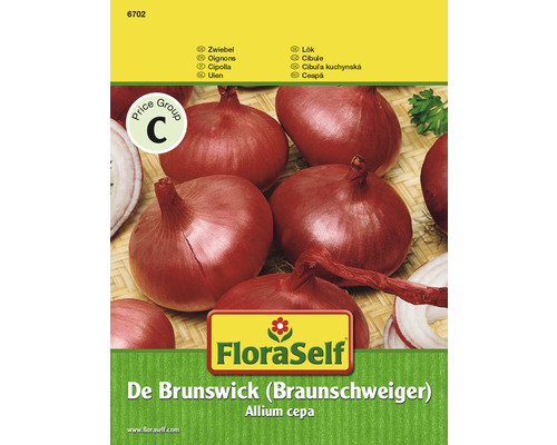 Zwiebel 'De Brunswick' FloraSelf samenfestes Saatgut Gemüsesamen