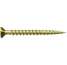 JD Plus Universalschraube Senkkopf m. I-Stern 4,5 x 20 mm, Galv. verz. gelb chromat. 200 Stück-thumb-2 JD Plus Universalschraube Senkkopf m. I-Stern 4,5 x 20 mm, Galv. verz. gelb chromat. 200 Stück-thumb-2