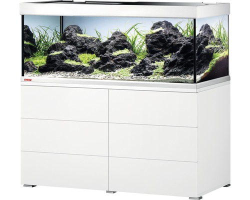 Aquarium Schrank EHEIM Proxima inkl. Abdeckung,Beleuchtung,Unterschrank 131 x 51 x 132 cm weiß