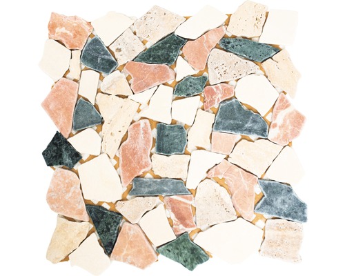 Natursteinmosaik Ciot polygonal 30,5x30,5 cm beige