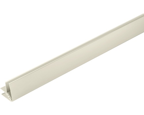 Winkelleiste 2600 mm aus Kunststoff Dekor Cotton für Paneelstärke 5-8 mm Kunststoff Abschlussprofil für Wandpaneele