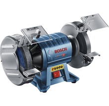 Bosch Doppelschleifer mit Schutzvorrichtungen und Schleifscheiben