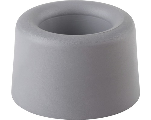 Türstopper 40/25 mm Kunststoff schraubbar für Boden & Wand grau