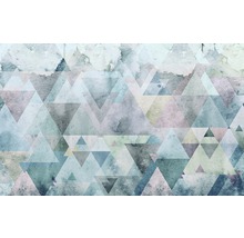 Tapete mit geometrischem Dreiecksmuster