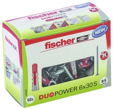 Fischer Dübel DuoPower 6x30 S im Karton