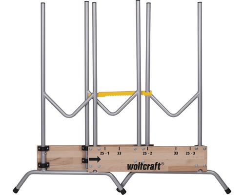 Wolfcraft Laminatschneider mit Anschlagwinkel zum Zuschneiden von Laminat
