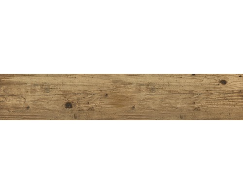 Feinsteinzeug Bodenfliese Limewood 23,3x120,0 cm braun matt Feinsteinzeug Bodenfliese Limewood 23,3x120,0 cm braun matt