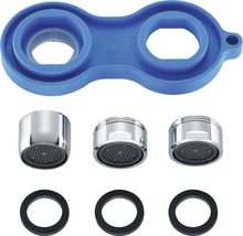 Strahlregler Set mit Montagehilfe und Dichtungen