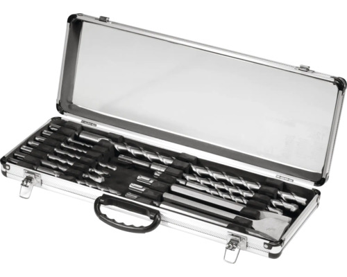 SDS Plus Bohrer/Meißel Set Ergotools Pattfield 12-tlg SDS Plus Bohrer/Meißel Set Ergotools Pattfield 12-tlg