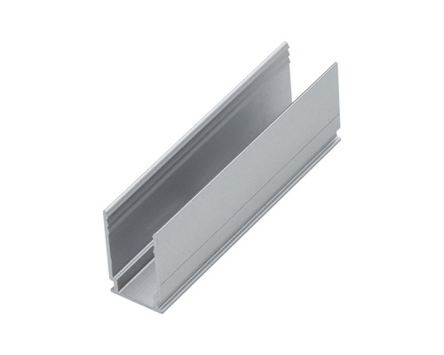 Aluminiumprofil zur Aufnahme von Glas oder anderen Platten