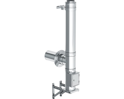 Grundbausatz Jeremias für doppelwandiges Abgassystem Ø130 mm Grundbausatz Jeremias für doppelwandiges Abgassystem Ø130 mm
