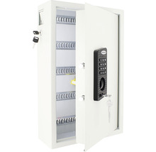 Geöffneter Schlüsselschrank mit Zahlenschloss