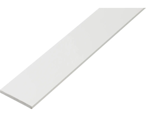 Flachstange PVC weiß 30 x 3 , 2 m Flachstange PVC weiß 30 x 3 , 2 m