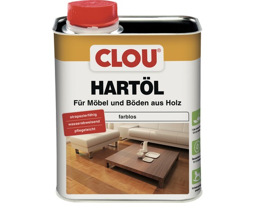 CLOU Holzöl rotbraun 0,75 l