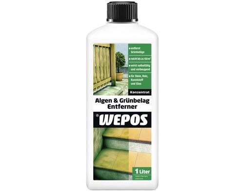 Algen- und Grünbelagentferner Wepos 1 L-0