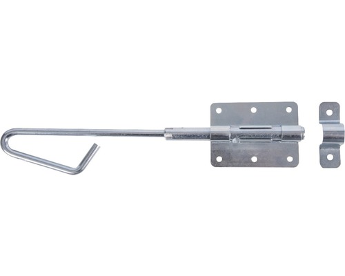 Metallischer Überwurfriegel mit Halterung