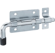 Türriegel aus Metall mit Schiebeverriegelung