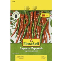 Paprika 'Cayenna (Peperoni)' FloraSelf samenfestes Saatgut Gemüsesamen-thumb-0