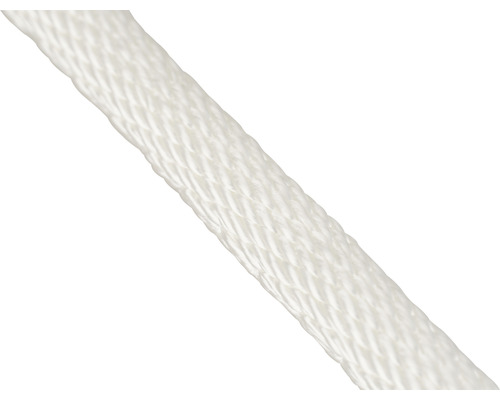 Seil Paraloc Mamutec Polyester weiß Ø 6 mm, Meterware