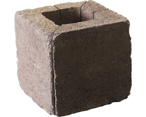 Betonblumenstein mit zentraler Öffnung zur Bepflanzung