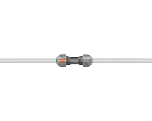 Rohrverschraubung mit 25 Millimeter Durchmesser