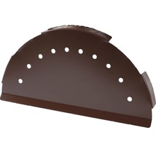 PRECIT Abschlusskappe für Firstblech Schokoladenbraun RAL 8017-thumb-0
