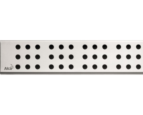 Duschrinnenrost Alca Cube 550x53x25 mm matt Alca Lüftungsgitter mit Löchern