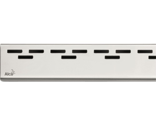 Duschrinnenrost Alca Hope 550x53x25 mm matt Alca Design Abdeckplatte für Vorwandelement mit Lüftungsschlitzen