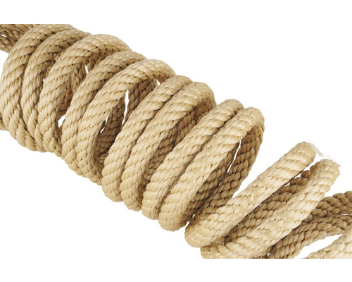 Geflochtenes Seil aus Naturfaser