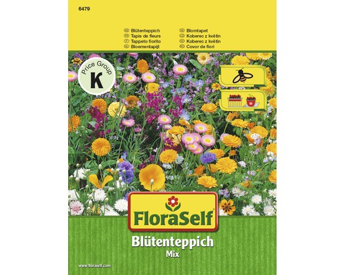 Blumensamenmix FloraSelf 'Blütenteppich' samenfestes Saatgut