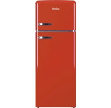 Roter Kühlschrank mit Gefrierfach von Amica