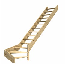 Holztreppe für den Innenbereich