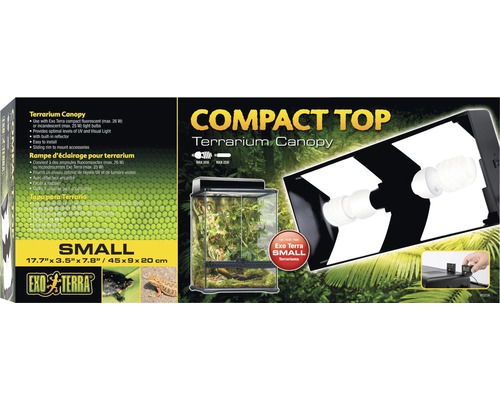 Abdeckung Exo Terra Compact Top, small 45 x 9 x 20 cm
