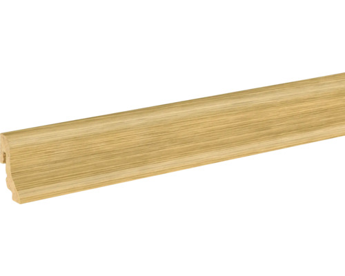Sockelleiste furniert SU18L Eiche 18,5x38,5x2400 mm Fußleiste aus Holz