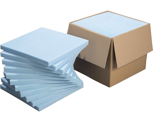 Profipack Schaumstoffplatte Isopur 50x50x4 cm 11 Stk.