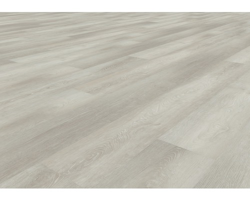 Bodenbelag aus hellem Laminat mit Holzoptik