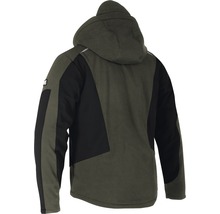 Rückansicht einer Kapuzenjacke